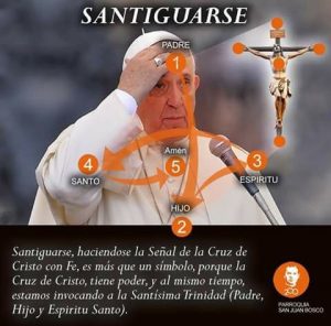 SEÑAL DE LA CRUZ