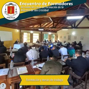 ncuentro de formadores en la Diócesis de San Cristóbal
