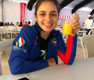 Ucatense Andrea Contreras presente en los XIX juegos deportivos Bolivarianos